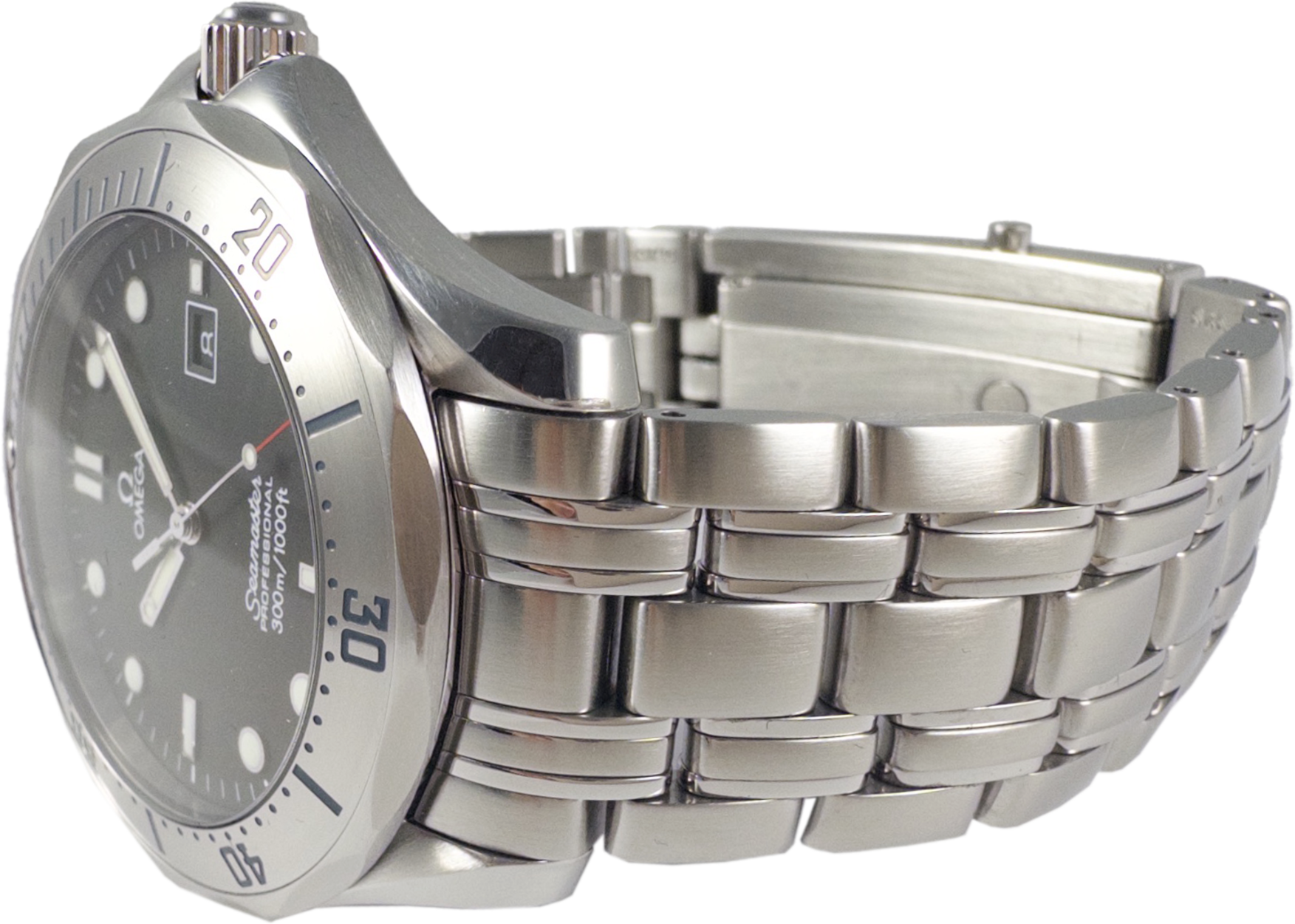 Omega Seamaster Diver 41 300M Quartz Silver Black Japan Market Edition 2261.50